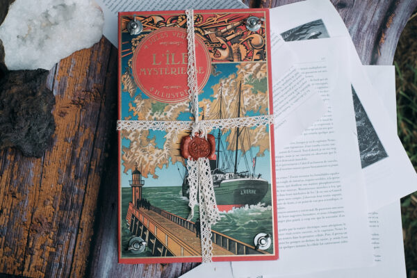 Presse à fleurs - L'île mystérieuse – Image 4
