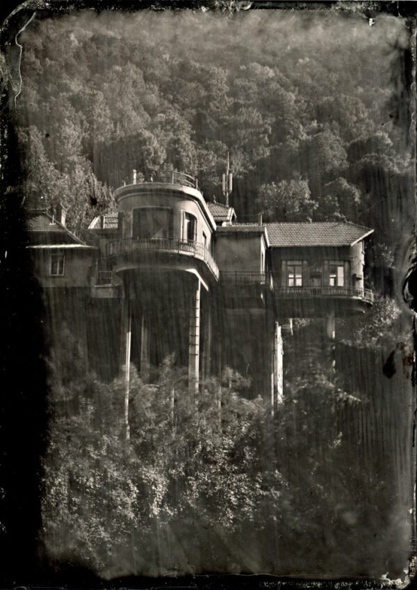 Pavillon Keller vue arrière – Tirage Fine Art collodion humide édition limitée